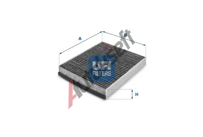 UFI Filtr vzduchu v interiru UFI 54.218.00, 54.218.00