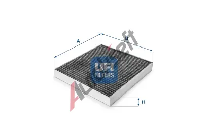 UFI Filtr vzduchu v interiru UFI 54.219.00, 54.219.00