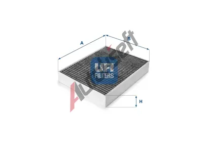 UFI Filtr vzduchu v interiru UFI 54.226.00, 54.226.00