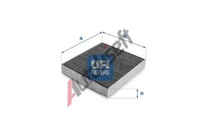 UFI Filtr vzduchu v interiru UFI 54.227.00, 54.227.00
