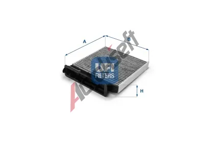 UFI Filtr vzduchu v interiru UFI 54.232.00, 54.232.00