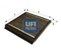 UFI Filtr vzduchu v interiru ‐ UFI 54.235.00
