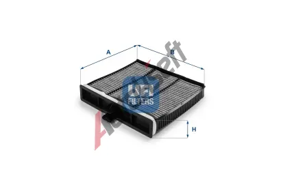 UFI Filtr vzduchu v interiru UFI 54.237.00, 54.237.00
