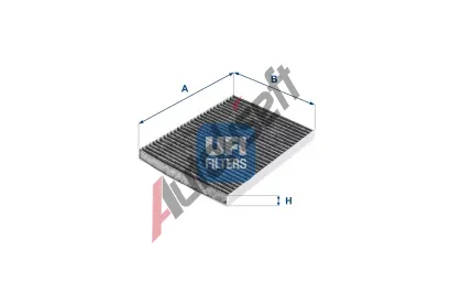 UFI Filtr vzduchu v interiru UFI 54.239.00, 54.239.00
