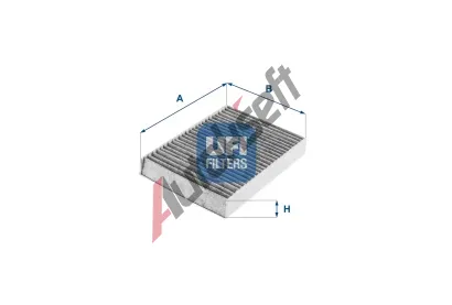 UFI Filtr vzduchu v interiru UFI 54.245.00, 54.245.00