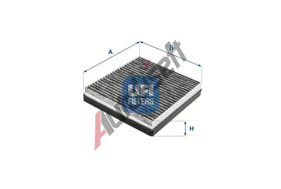 UFI Filtr vzduchu v interiru UFI 54.247.00, 54.247.00