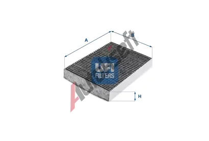 UFI Filtr vzduchu v interiru UFI 54.249.00, 54.249.00