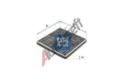 UFI Filtr vzduchu v interi�ru UFI 54.253.00, 54.253.00