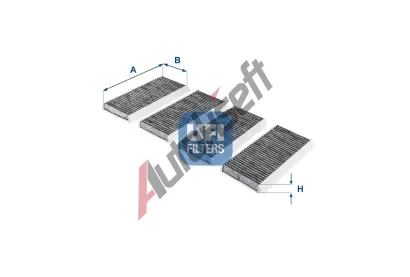 UFI Filtr vzduchu v interi�ru UFI 54.255.00, 54.255.00