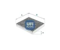 UFI Filtr vzduchu v interiru ‐ UFI 54.266.00