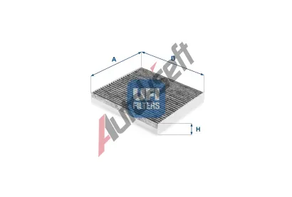 UFI Filtr vzduchu v interiru UFI 54.266.00, 54.266.00