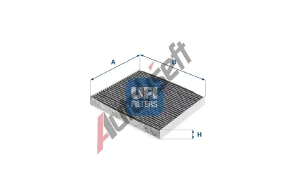 UFI Filtr vzduchu v interiru UFI 54.271.00, 54.271.00