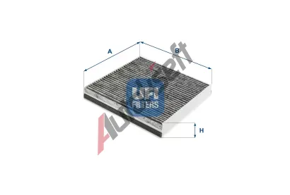 UFI Filtr vzduchu v interiru UFI 54.282.00, 54.282.00