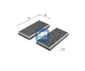 Filtr vzduchu v interiru UFI ‐ UFI 54.283.00