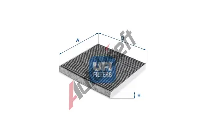 UFI Filtr vzduchu v interiru UFI 54.288.00, 54.288.00