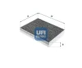 Filtr vzduchu v interiru UFI ‐ UFI 54.289.00