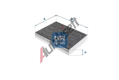 UFI Filtr vzduchu v interiru UFI 54.289.00, 54.289.00