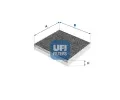 Filtr vzduchu v interiru UFI ‐ UFI 54.290.00