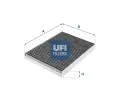 Filtr vzduchu v interiru UFI ‐ UFI 54.292.00
