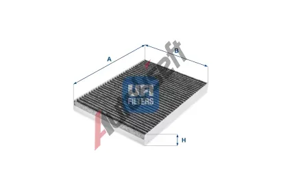UFI Filtr vzduchu v interiru UFI 54.292.00, 54.292.00
