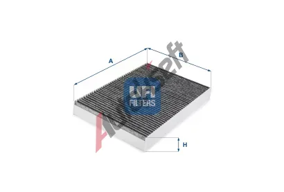UFI Filtr vzduchu v interiru UFI 54.293.00, 54.293.00