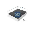 Filtr vzduchu v interiru UFI ‐ UFI 54.312.00