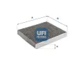 UFI Filtr vzduchu v interiru ‐ UFI 54.314.00