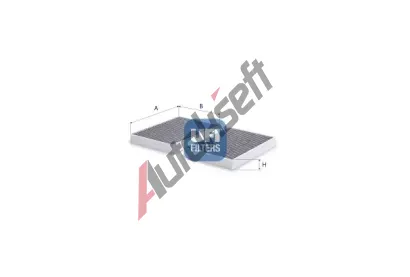 UFI Filtr vzduchu v interiru UFI 54.370.00, 54.370.00