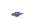 Filtr vzduchu v interiéru UFI ‐ UFI 54.388.00 Filtr vzduchu v interiéru UFI ‐ UFI 54.388.00