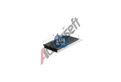 UFI Filtr vzduchu v interiéru UFI 54.389.00, 54.389.00  UFI Filtr vzduchu v interiéru UFI 54.389.00, 54.389.00