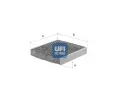 Filtr vzduchu v interiru UFI ‐ UFI 54.429.00