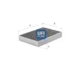 UFI Filtr vzduchu v interiru ‐ UFI 54.430.00