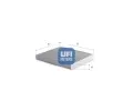 Filtr vzduchu v interiru UFI ‐ UFI 54.437.00