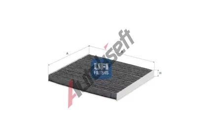 UFI Filtr vzduchu v interiéru UFI 54.518.00, 54.518.00 UFI Filtr vzduchu v interiéru UFI 54.518.00, 54.518.00