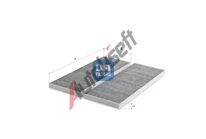 UFI Filtr vzduchu v interiru UFI 54.531.00, 54.531.00