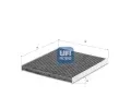 Filtr vzduchu v interiru UFI ‐ UFI 54.532.00