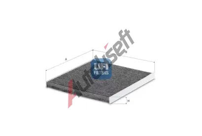 UFI Filtr vzduchu v interiéru UFI 54.532.00, 54.532.00 UFI Filtr vzduchu v interiéru UFI 54.532.00, 54.532.00