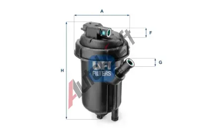 UFI Palivov filtr UFI 55.125.00, 55.125.00
