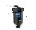 UFI Palivov filtr ‐ UFI 55.147.00