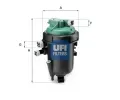 UFI Palivov filtr ‐ UFI 55.178.00