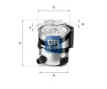 Palivov� filtr&nbsp;UFI&nbsp;&dash;&nbsp;UFI 55.418.00