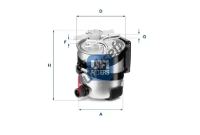 UFI Palivov� filtr UFI 55.418.00, 55.418.00