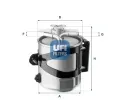 Palivov filtr UFI ‐ UFI 55.430.00