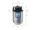 Palivov filtr UFI ‐ UFI 55.517.00