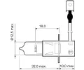 VALEO rovka H3 12V 55W PK22s Essential VA 032005, 032005