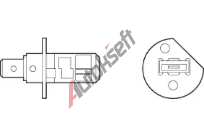 VALEO rovka H1 12V 55W P14,5s +50% Light VA 032503, 032503