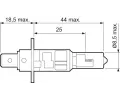 VALEO rovka H1 12V 55W P14,5s +50% Light VA 032503, 032503