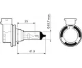 VALEO rovka H11 12V 55W PGJ19-2 Life x2 VA 032525, 032525