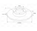 VALEO Brzdov kotou - 239 mm VA 186245, 186245