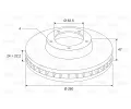 VALEO Brzdov kotou - 260 mm VA 186277, 186277
